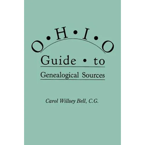 Ohio Guide to Genealogical Sources