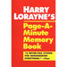 Harry Lorayne's Page-a-Minute Memory Book
