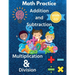 Math Practice Addition and Subtraction Multiplication & Division Grade 3-5
