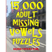 15,000 Adult Missing Vowels Puzzles: Improve Your Vocabulary While Having Fun