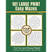 101 Large Print Easy Mazes for Fun and Stress Relief - Volume 1: Great for Seniors, Adults, Teens & Kids