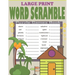 Large Print Word Scramble Puzzle Games Book: Word Scramble Book for Adults, Seniors and Teens - Exciting And Stress Relief Brain Puzzles Book