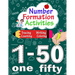 Number Formation Activities: Number Tracing Book 1-50, Number Formation Practice, Trace Numbers Handwriting Practice Workbook For Kids