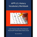 AP U.S. History Vocabulary Workbook: Learn the key words of the Advanced Placement United States History Exam