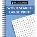 Brain Games - Word Search Large Print (Blue)