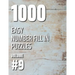1000 Easy Number Fill In Puzzles Volume #9