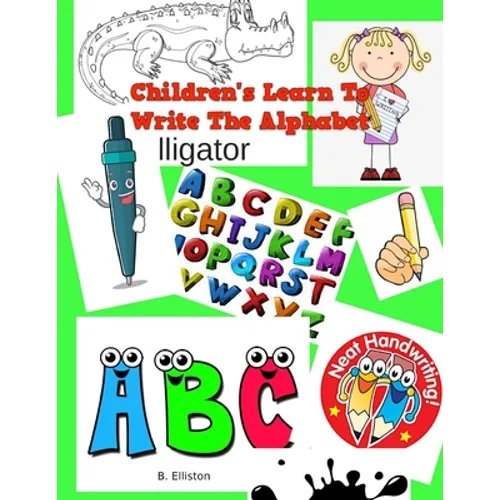 Children's Learn To Write The Alphabet