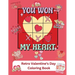 Retro Valentine's Day Coloring Book