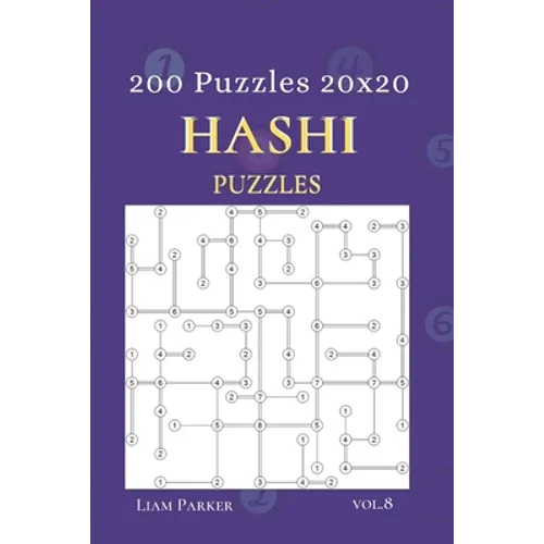 Hashi Puzzles - 200 Puzzles 20x20 vol.8