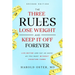 The Three Rules to Lose Weight and Keep It Off Forever, Second Edition: Live Better and Eat As Much As You Want Without Counting Carbs