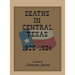 Deaths in Central Texas, 1925-1934