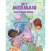 Mermaid Kids Coloring Book For Ages 4-8