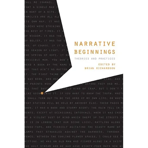 Narrative Beginnings: Theories and Practices
