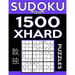 Sudoku Book 1,500 Extra Hard Puzzles: Sudoku Puzzle Book With Only One Level of Difficulty