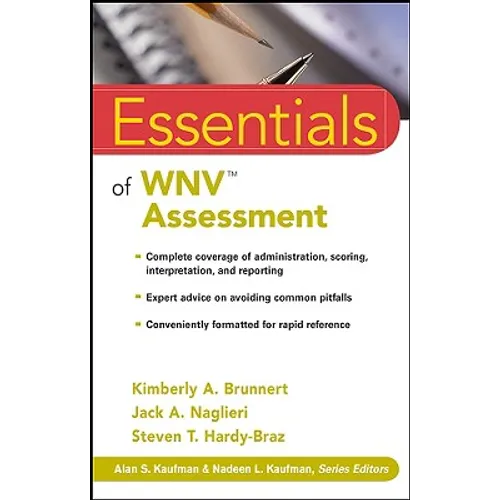 Essentials of Wnv Assessment