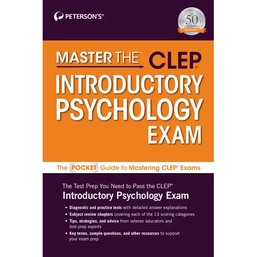 Master The(tm) Clep(r) Introductory Psychology Exam