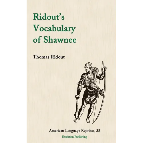 Ridout's Vocabulary of Shawnee