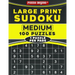 Large Print Sudoku: Medium 100 Sudoku Puzzles - One Puzzle Per Page with Solutions