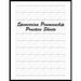 Spencerian Penmanship Practice Sheets: Perfect Cursive and Hand Lettering Style Exercise Worksheets for Beginner and Advanced