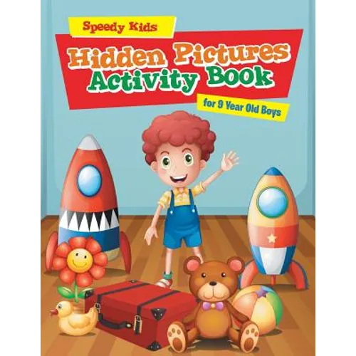 Hidden Pictures Activity Book for 9 Year Old Boys