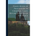 Hand-book of Procedure in Criminal Cases Before Justices of the Peace