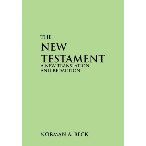 New Testament-OE: A New Translation and Redaction