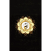 Glowing Golden Ring Yang-Yang Lotus Flower Diary, Journal, and/or Notebook: Perfect for Fans of Astrology, Dark Magic, Fantasy, Mindfulness, Occult, P