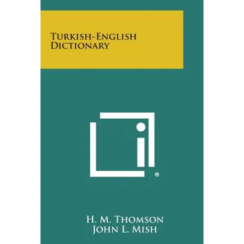 Turkish-English Dictionary