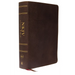 NKJV Study Bible, Premium Calfskin Leather, Brown, Full-Color, Red Letter Edition, Comfort Print: The Complete Resource for Studying God's Word