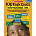 100 Task Cards: Informational Text: Reproducible Mini-Passages with Key Questions to Boost Reading Comprehension Skills