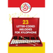 23 Letter-Coded Melodies for Xylophone: 23 Letter-Coded Xylophone Sheet Music for Beginner