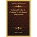 Letters Of John A. Coakley To His Family And Friends