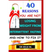 40 Reasons You Are Not Losing Weight from Intermittent Fasting and How to Fix It: How to get it right with intermittent fasting