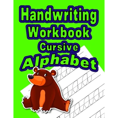 Handwriting Workbook: Cursive - Alphabet