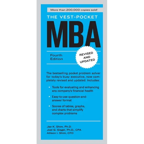 The Vest-Pocket MBA: Fourth Edition