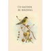 I'd rather be birding: Gifts For Birdwatchers - a great logbook, diary or notebook for tracking bird species. 120 pages