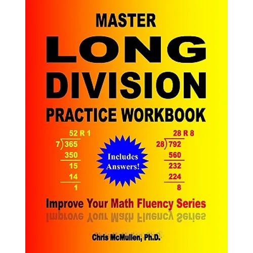 Master Long Division Practice Workbook: Improve Your Math Fluency Series