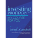 Investing Profitably: My Course For You