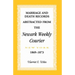 Marriage and Death Notices from the Newark, New York, Weekly Courier, 1869-1873