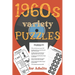 1960s Variety Puzzles for Adults: Travel Sized Word and Number Puzzles with Answers in Large Print