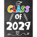Class of 2029: Funny Back To School notebook, Gift For Girls and Boys,109 College Ruled Line Paper, Cute School Notebook, School Composition Notebooks