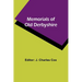 Memorials of old Derbyshire