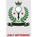 Golf Notebook: 6x9 Golf Log Book with Scorecards and Monthly STATS Tracker