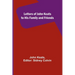 Letters of John Keats to His Family and Friends