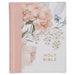 KJV Note-Taking Bible Faux Leather Hc Pink Floral Printed