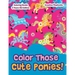Color Those Cute Ponies! Coloring Books 3 Years Old Edition