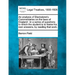 An Analysis of Blackstone's Commentaries on the Laws of England: In a Series of Questions, to Which the Student Is to Frame His Own Answers, by Readin