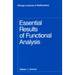 Essential Results of Functional Analysis