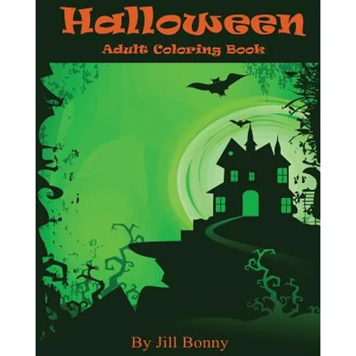 Halloween Adult Coloring Book: Advanced Adult Halloween Coloring Pages