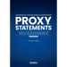 The Handbook for Reading and Preparing Proxy Statements: A Guide to the SEC Disclosure Rules for Executive and Director Compensation, 6th Edition